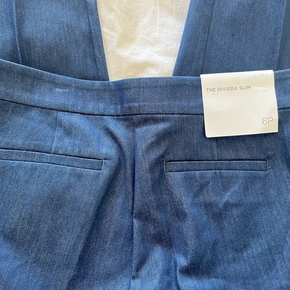 Loft Riviera slim sailor crop pants 6p - Picture 4 of 4